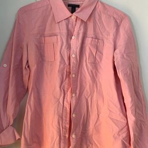 Tommy Hilfiger pink cotton blouse